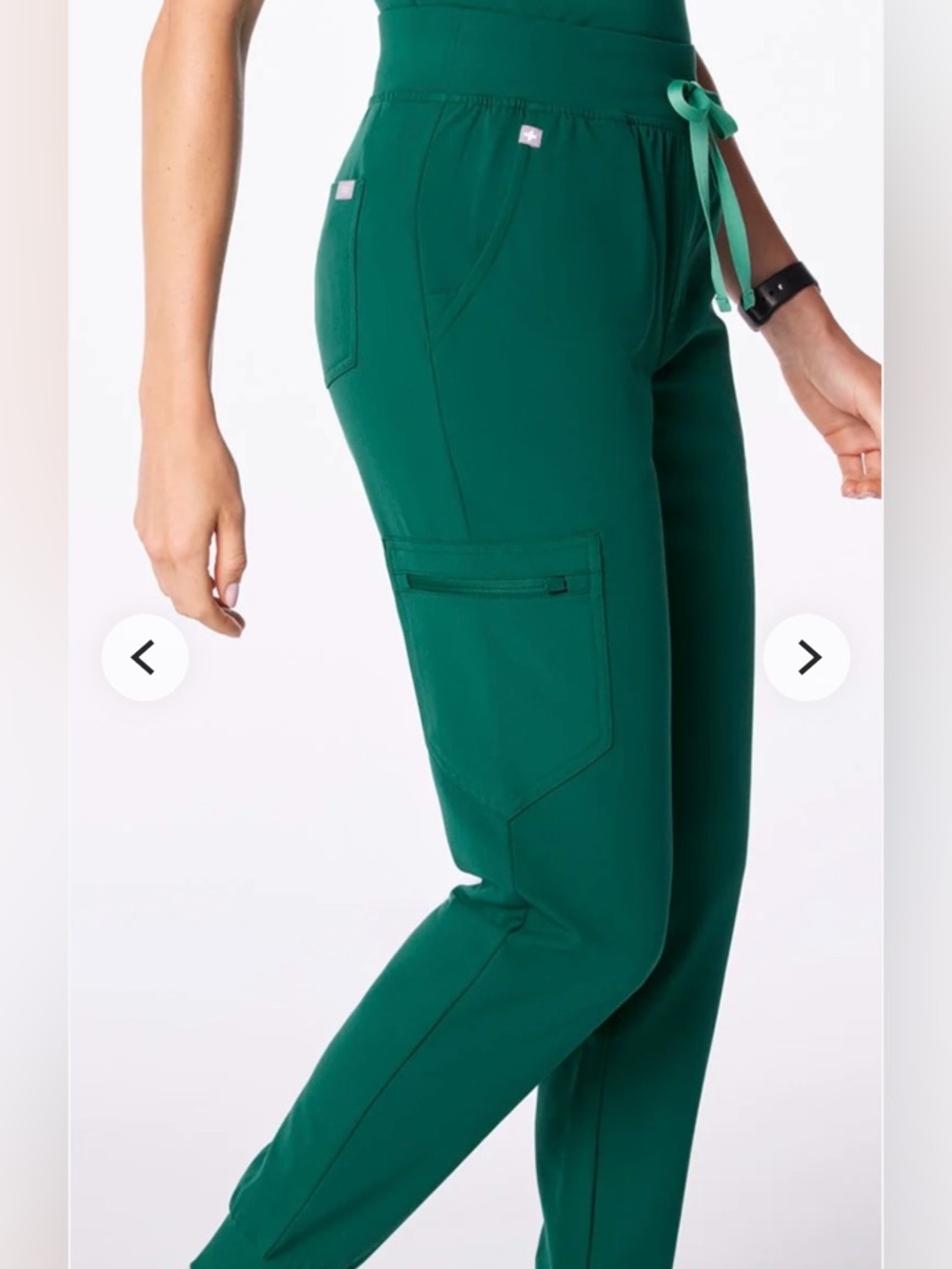 FIGS Zamora Jogger Hunter Green